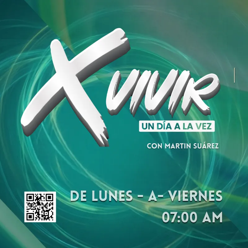 Carátula del programa Xvivir — Un día a la vez, con Martín Suárez